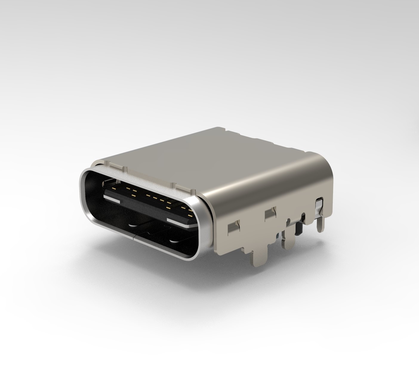 USB 3.1 TYPE-C REC DIP&SMT 24PIN,CH=1.60mmUBC022