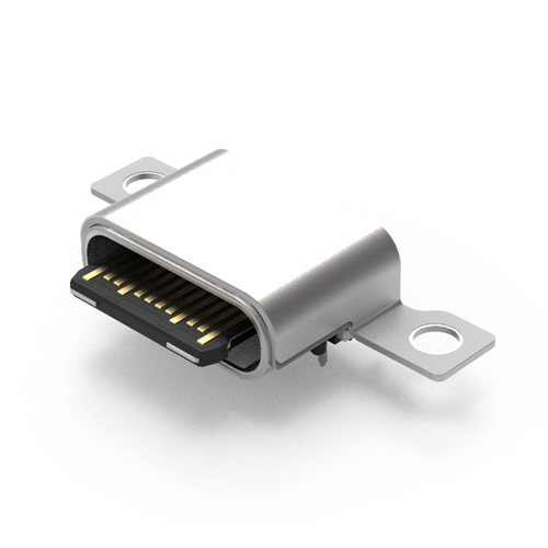 USB 3.1 TYPE-C REC SMT 24PIN,CH=1.60mm1UBC060