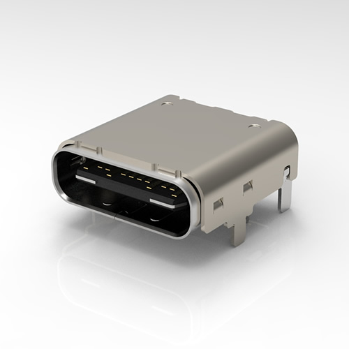 USB 3.1 TYPE-C REC 24PIN,CH=1.68mm1UBC009
